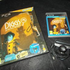Videojuegos y Consolas: DIGGS ORÚGUEZ DETECTIVE PRIVADO. PS3 PLAYSTATION 3. JUEGO+LIBRO WONDERBOOK+REGALO CÁMARA PLAY STATI. Lote 371531731
