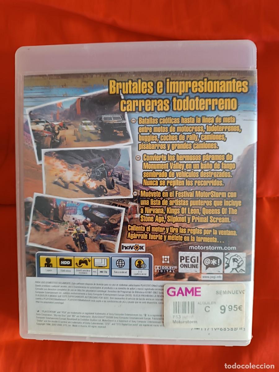 Videojuegos y consolas: Motor Storm PS3 PlayStation 3 - Foto 3