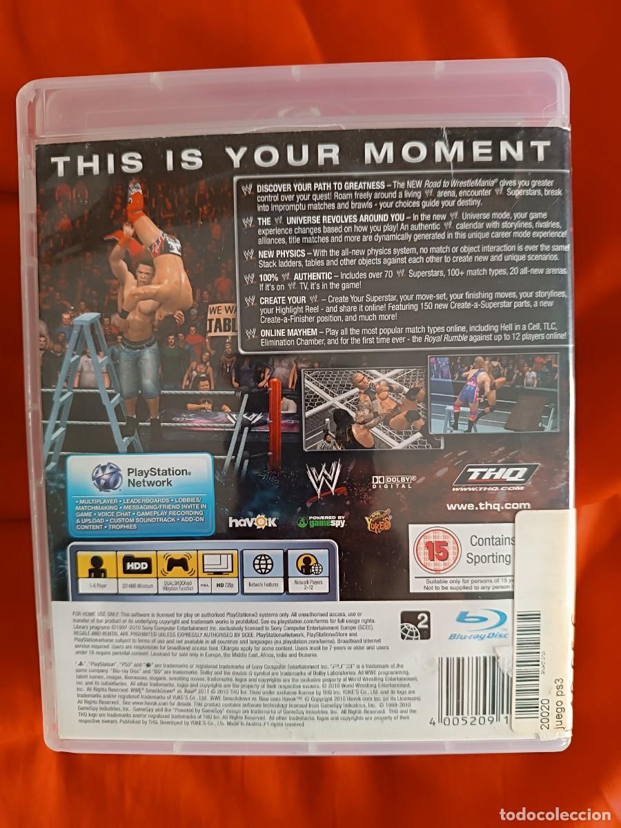 Videojuegos y consolas: Smack Down VS Raw 2011 PS3 PlayStation 3 - Foto 3