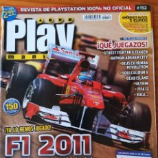 Videojuegos y Consolas: PLAYMANIA Nº 152 DE 2011. F1, DEUS EX, BATMAN ARKHAM CITY, GATLING GEARS, STREET FIGHTER...