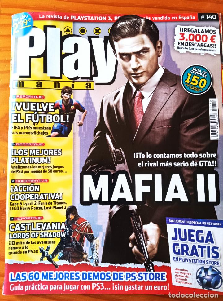 Videojuegos y Consolas: PLAYMANIA 140 de 2010. MAFIA II, DEAD RISING 2, SINGULARITY, KANE & LYNCH 2, CASTLEVANIA LORDS OF SH