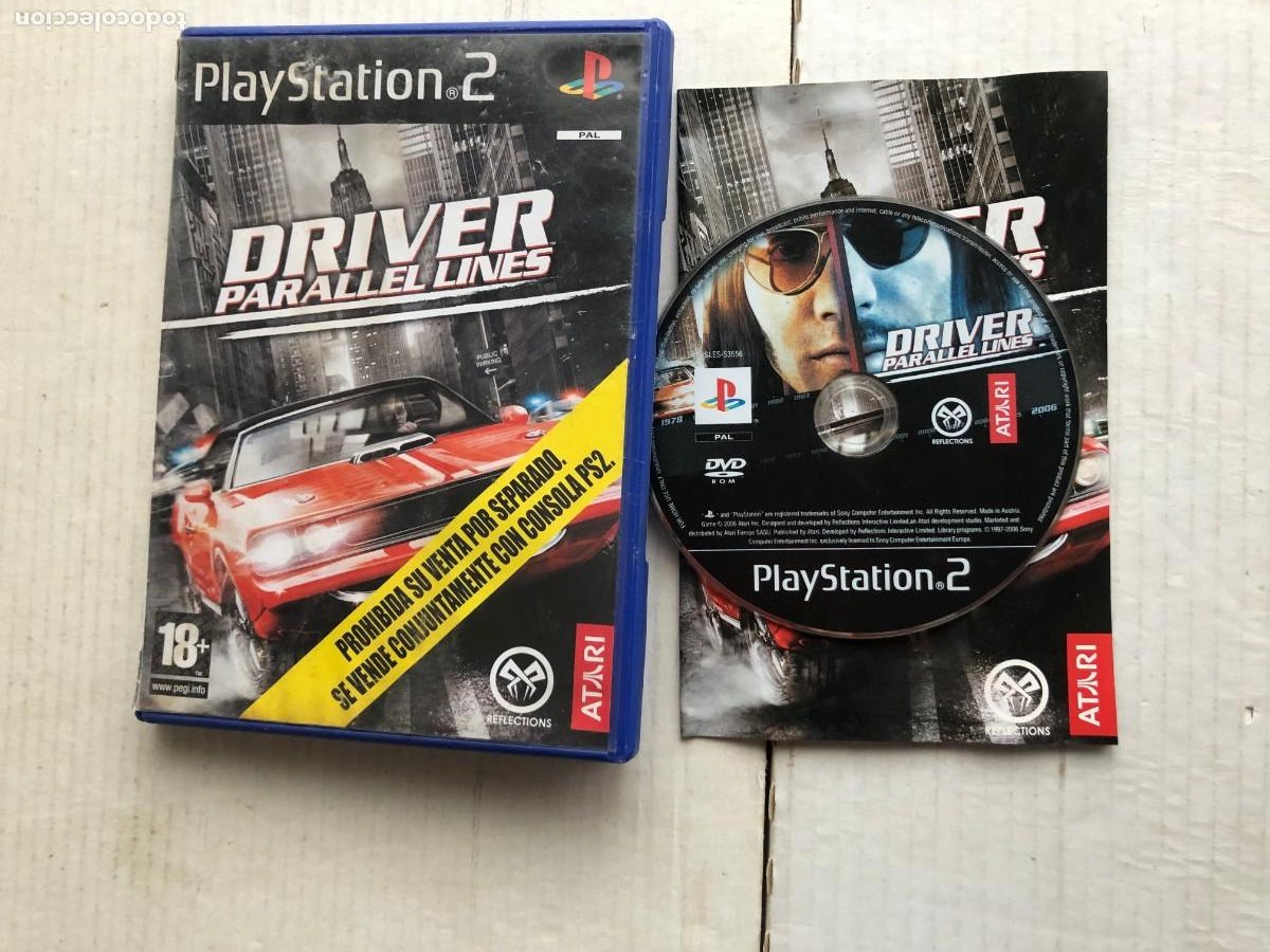 Driver Parallel Lines  Playstation, Playstation 2, Games