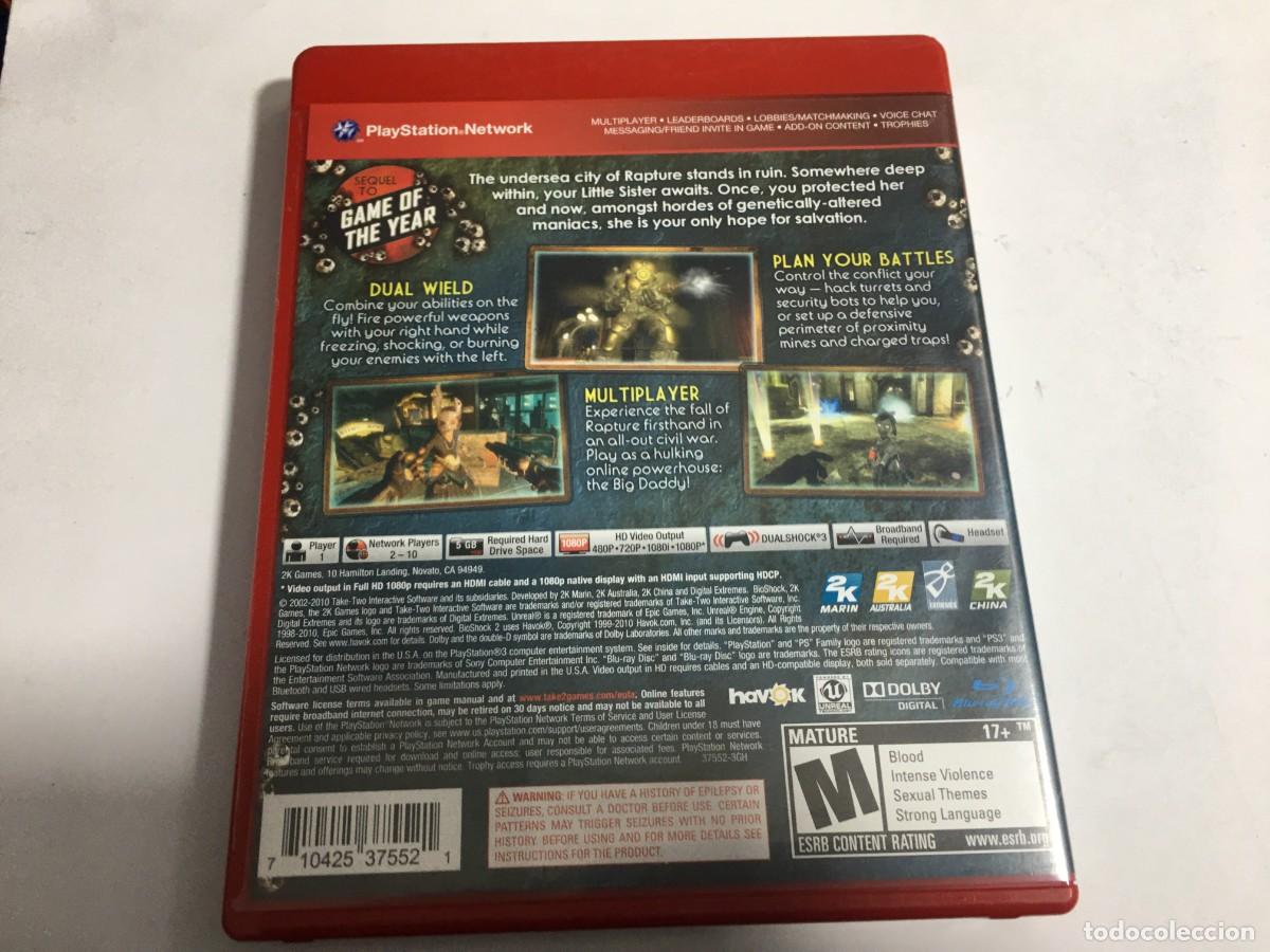 Videojuegos y consolas: BIOSHOCK 2 JUEGO SONY PS3 - Foto 3