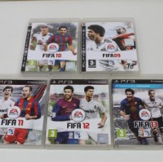 Videojuegos y Consolas: PLAYSTATION 3 - LOTE JUEGOS FIFA 09-10-11-12-13