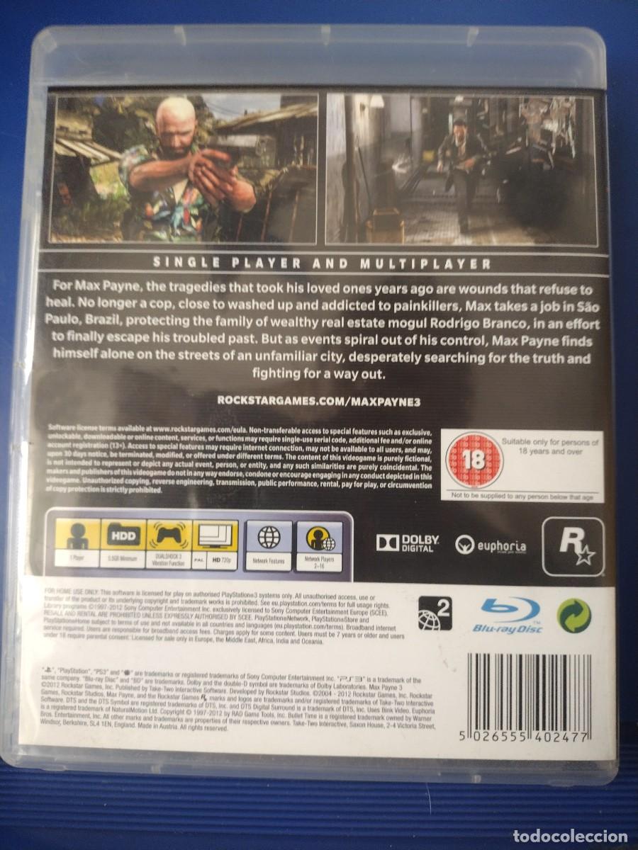 Videojuegos y consolas: Max Payne 3 PS3 - Foto 2