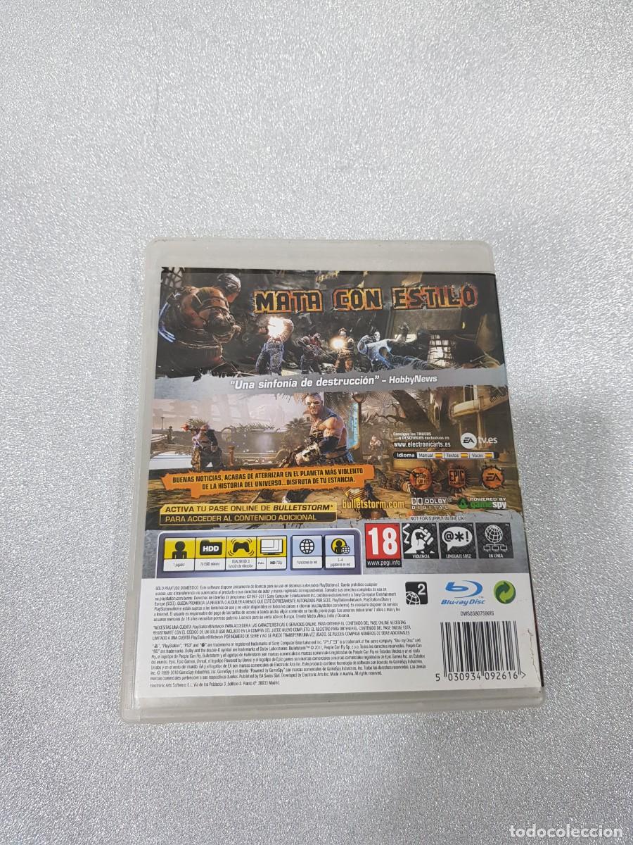 Videojuegos y consolas: BULLETSTORM PS3 PLAY STATION 3 - Foto 3