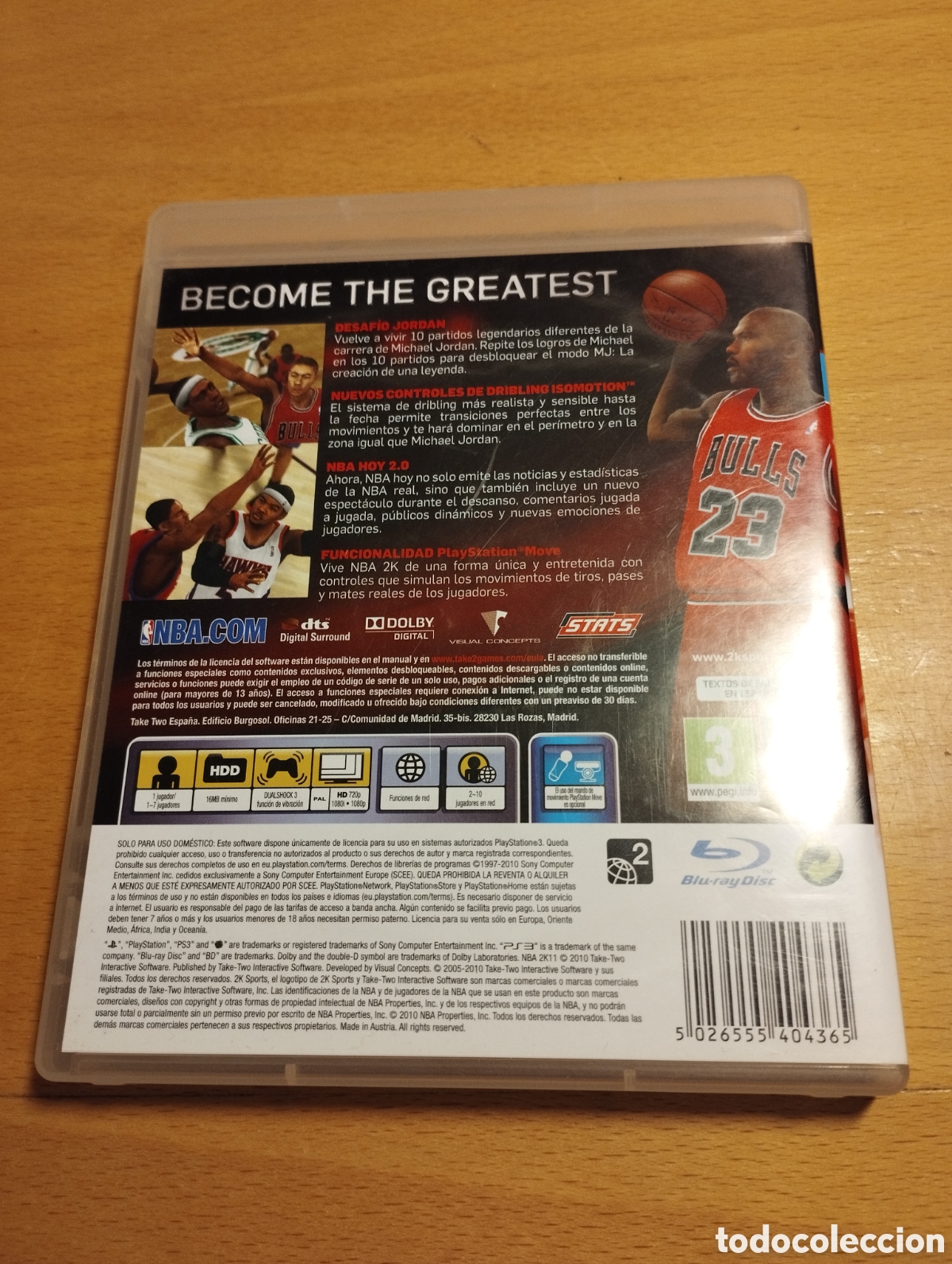 Videojuegos y consolas: NBA 2K11 (PS3) MICHAEL JORDAN - Foto 3