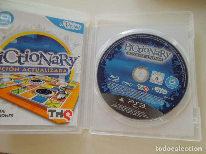 Videojuegos y consolas: PICTIONARY - EDICI&Oacute;N ACTUALIZADA - PS3 - DISCO+LIBRO. - Foto 3