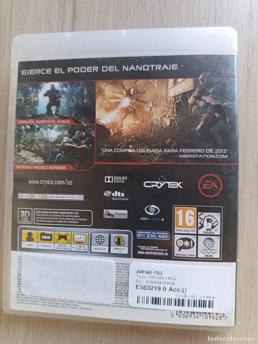 Videojuegos y consolas: Crysis 3 PS3 PlayStation 3 - Foto 3