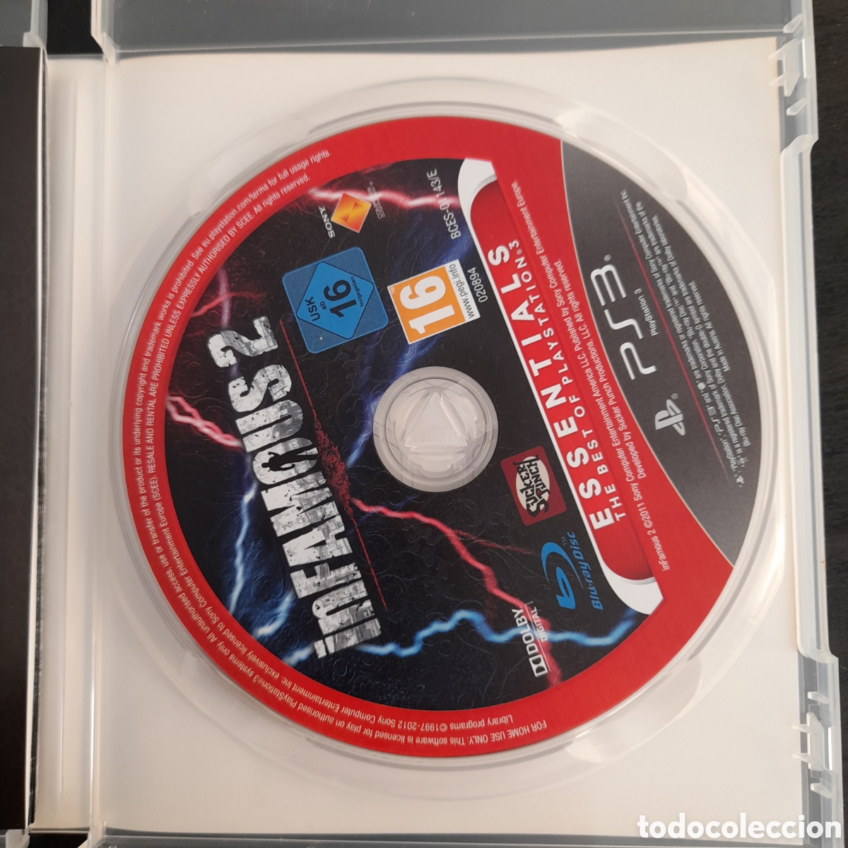 Videojuegos y consolas: Infamous 2. Juego PS3. Essentials. Sin jugar. - Foto 4