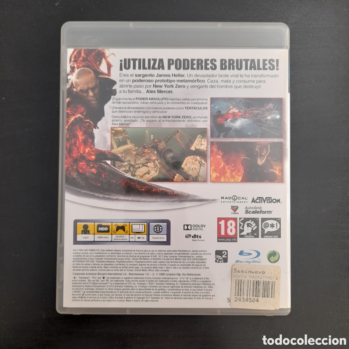 Videojuegos y consolas: Prototype 2. Juego completo, PS3. - Foto 2