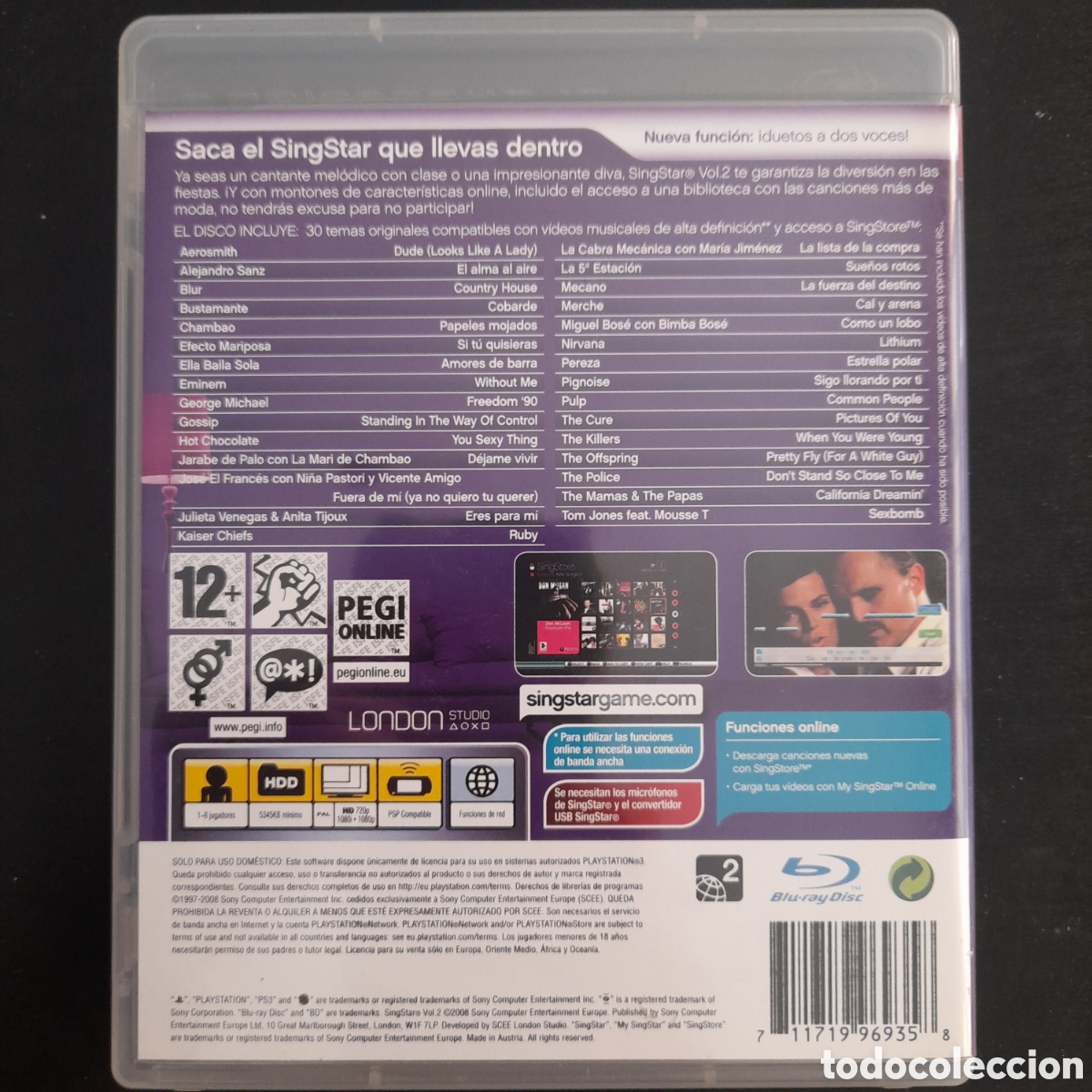 Videojuegos y consolas: Singstar. VOL. 2 PS3. Juego completo. - Foto 2