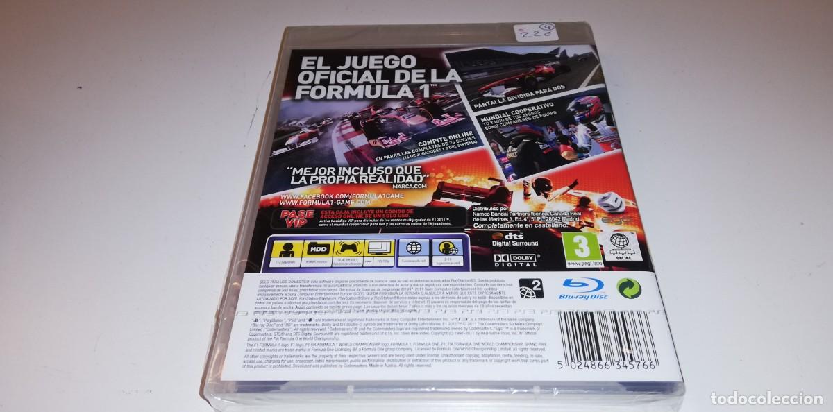 Videojuegos y consolas: F1 2011-ESPA&Ntilde;A- PRECINTADO - Foto 2