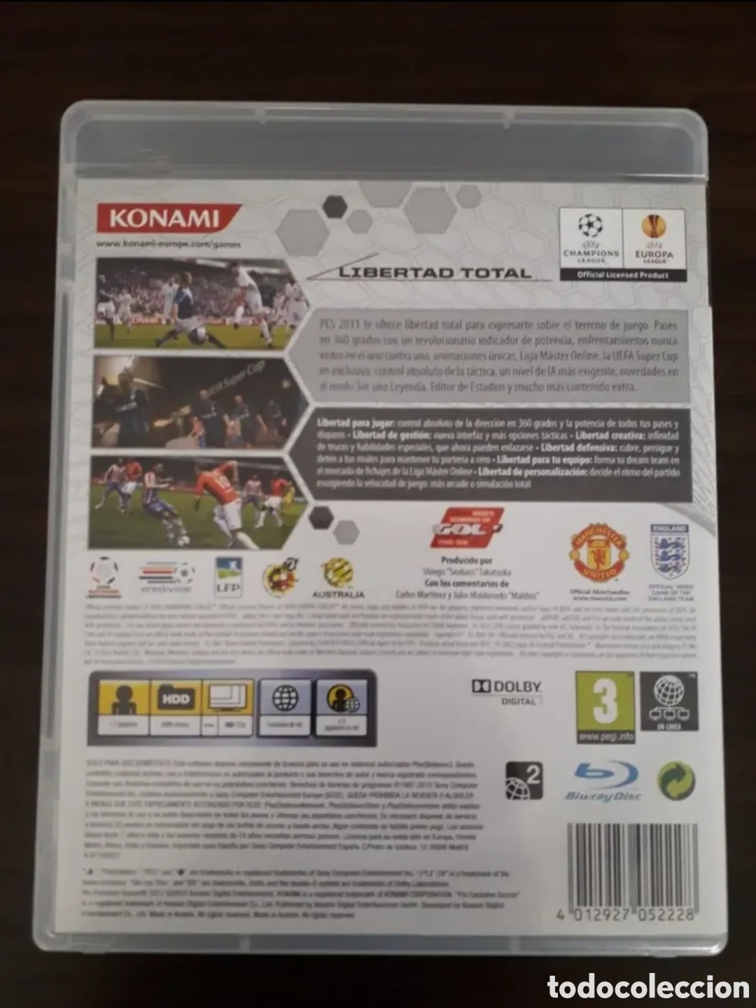 Videojuegos y consolas: JUEGO PRO EVOLUTION SOCCER PES 2011 PARA PS3 - Foto 3