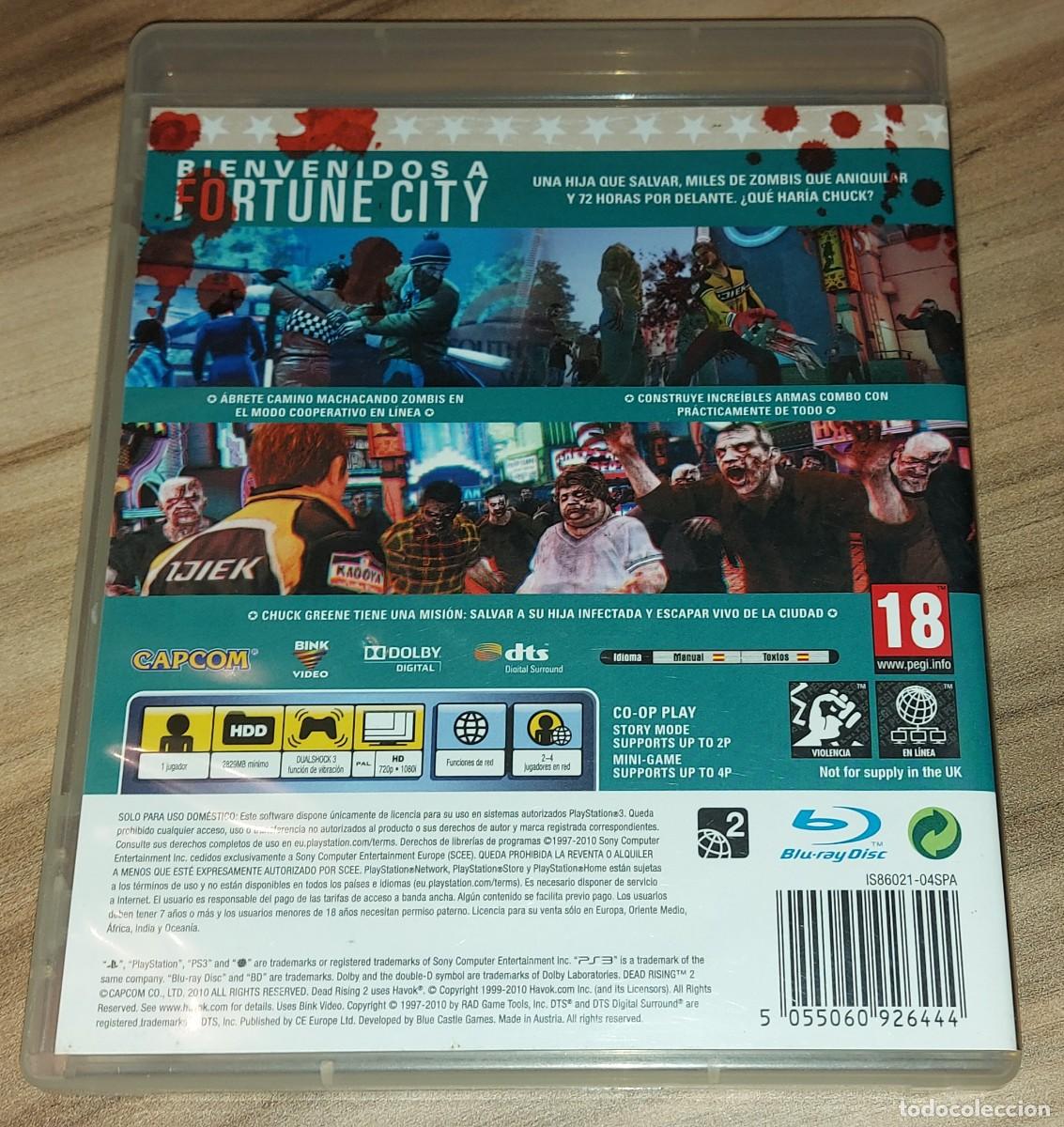 Videojuegos y consolas: DEAD RISING 2 - PS3 PAL ESPA&Ntilde;A COMPLETO - CAPCOM - Foto 2