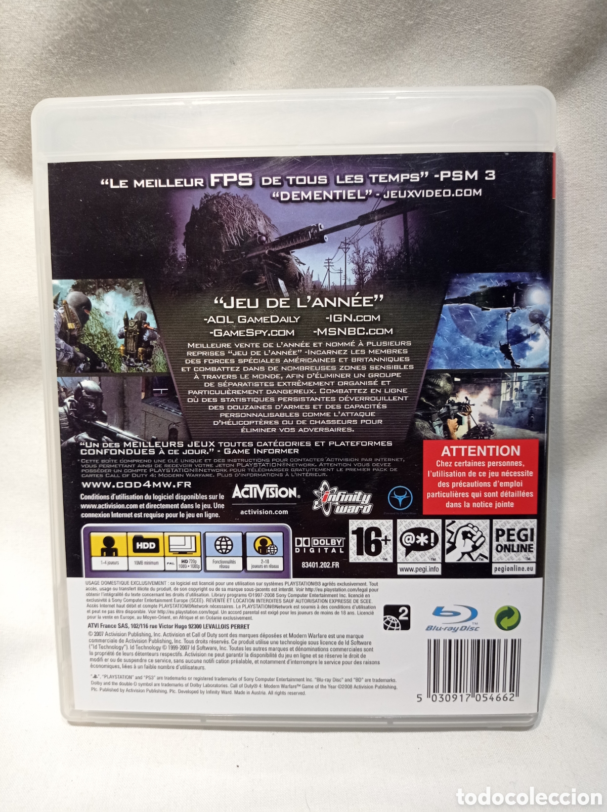 Call Of Duty 4 Modern Warfare Playstation 3 - Ps3 em Promoção na