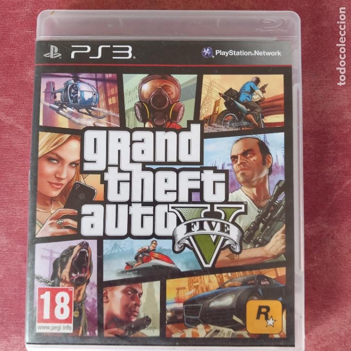 Grand Theft Auto V - GTA 5 - PlayStation 3