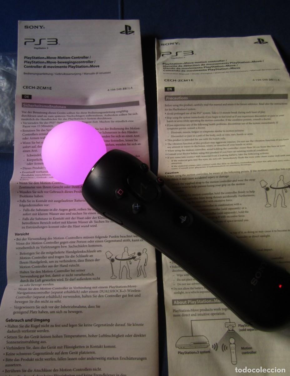 Videojuegos y consolas: Mando PlayStation Motion Controller Move (Ref. 0784) - Foto 12