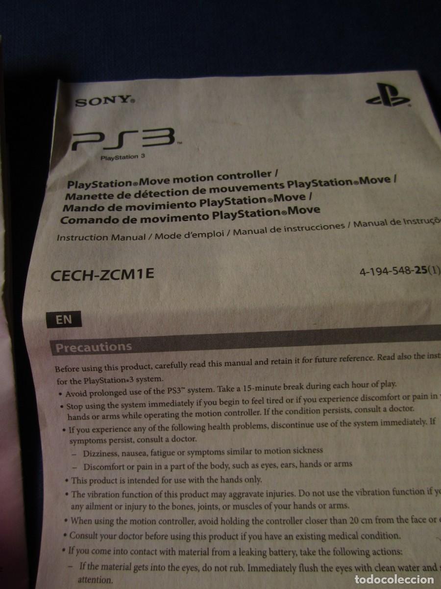Videojuegos y consolas: Mando PlayStation Motion Controller Move (Ref. 0784) - Foto 18