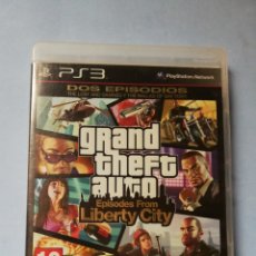 Videojuegos y Consolas: GRAND THEFT AUTO EPISODES FROM LIBERTY CITY PS3