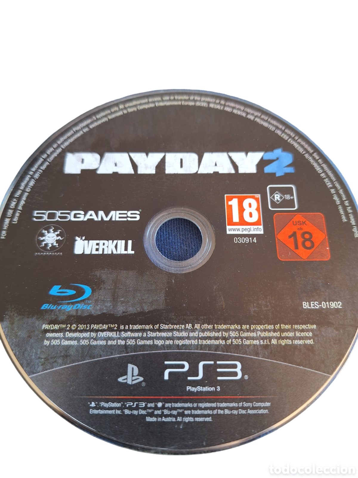 Videojuegos y consolas: SD1216 payday 2 PS3 SOLO DISCO - Foto 1