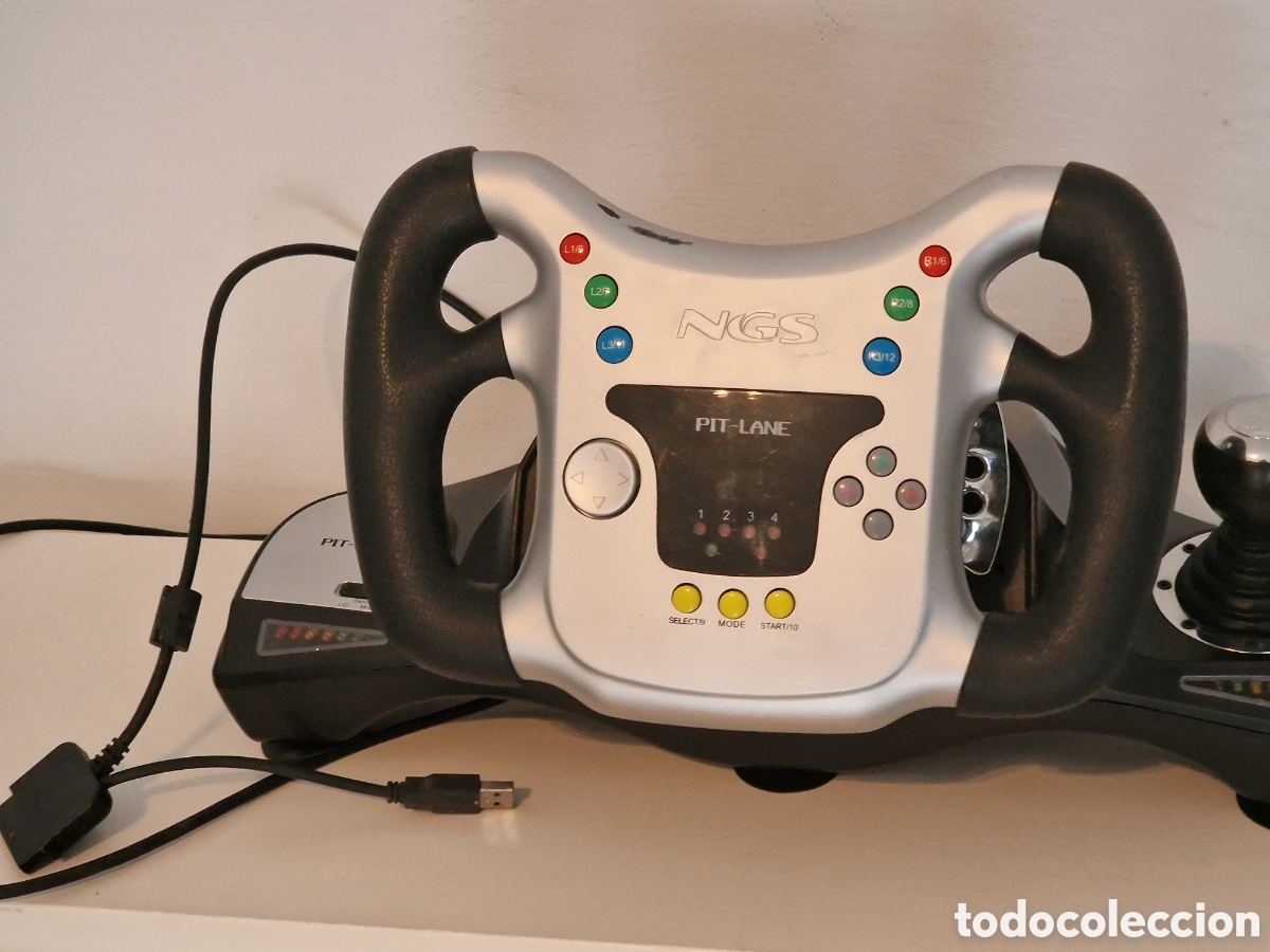 Videojuegos y consolas: Volante PS3 Ngs Pit-Lane - Foto 4
