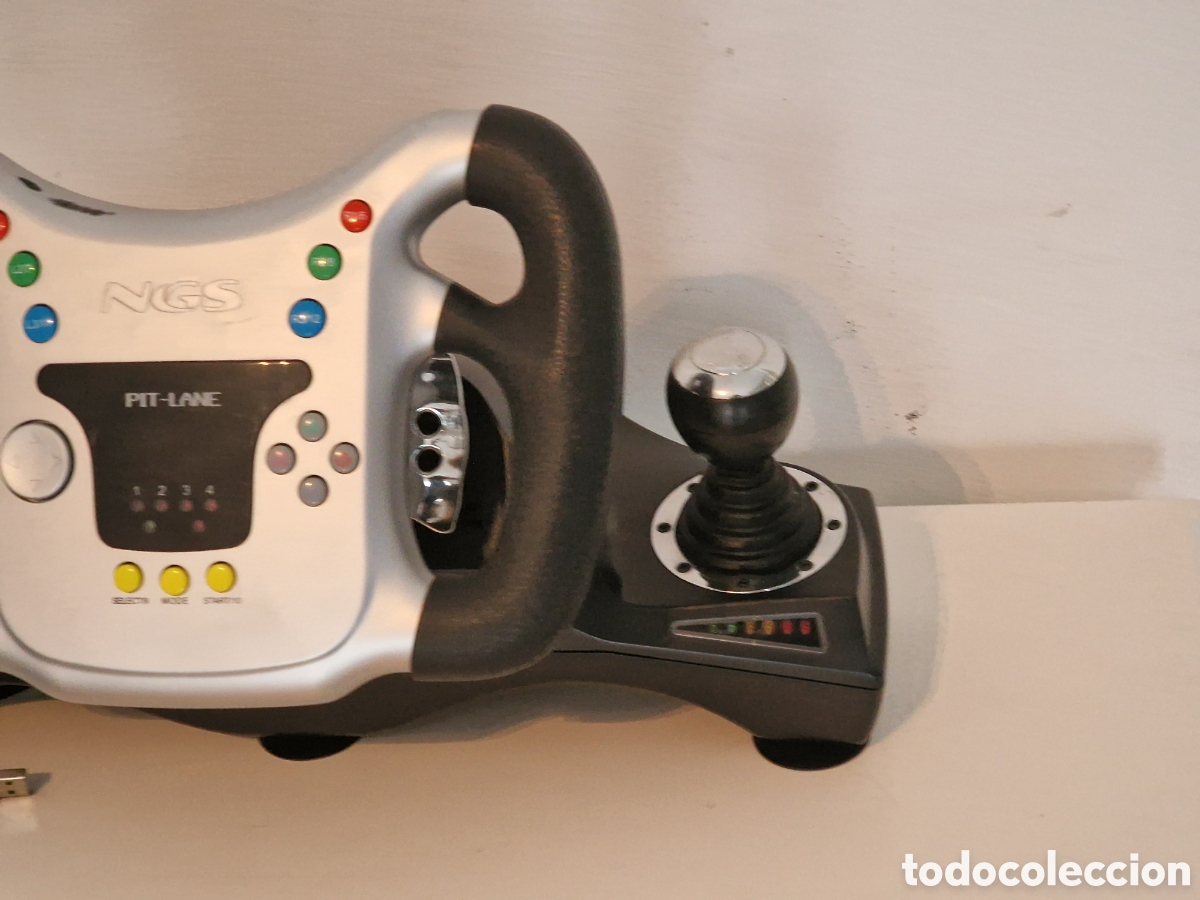 Videojuegos y consolas: Volante PS3 Ngs Pit-Lane - Foto 6