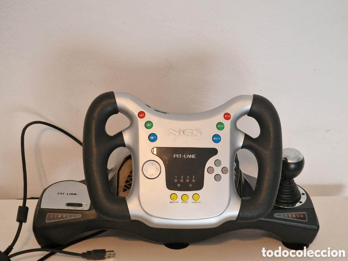 Videojuegos y consolas: Volante PS3 Ngs Pit-Lane - Foto 7