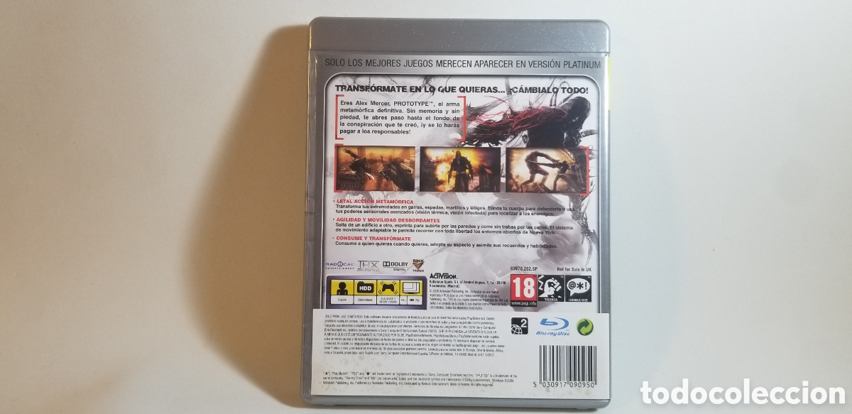 Videojuegos y consolas: PROTOTYPE PS3 - Foto 7