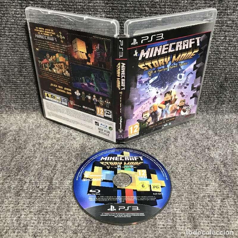 Jeu Minecraft: Story Mode Pour PS3 - Version PAL FR (française), En Très Bon état Avec Boîte Et Notice