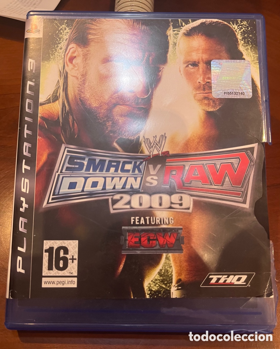 Videojuegos y consolas: Juego smackdown/raw 2009 - Foto 1