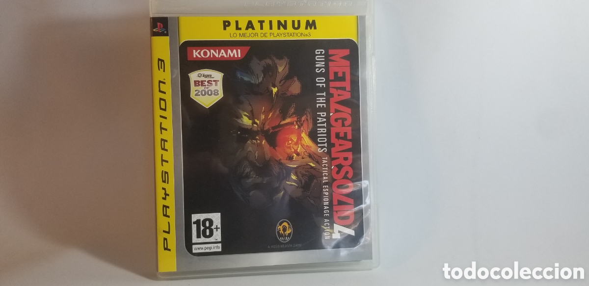 Videojuegos y consolas: METALGEARSOLID4 PS3. - Foto 1