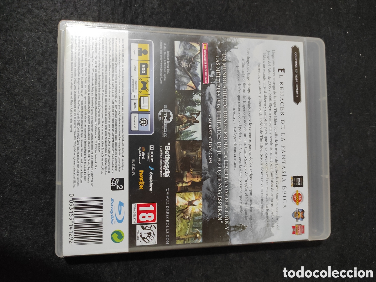 Videojuegos y consolas: Ps3 Skyrim (completo) - Foto 2
