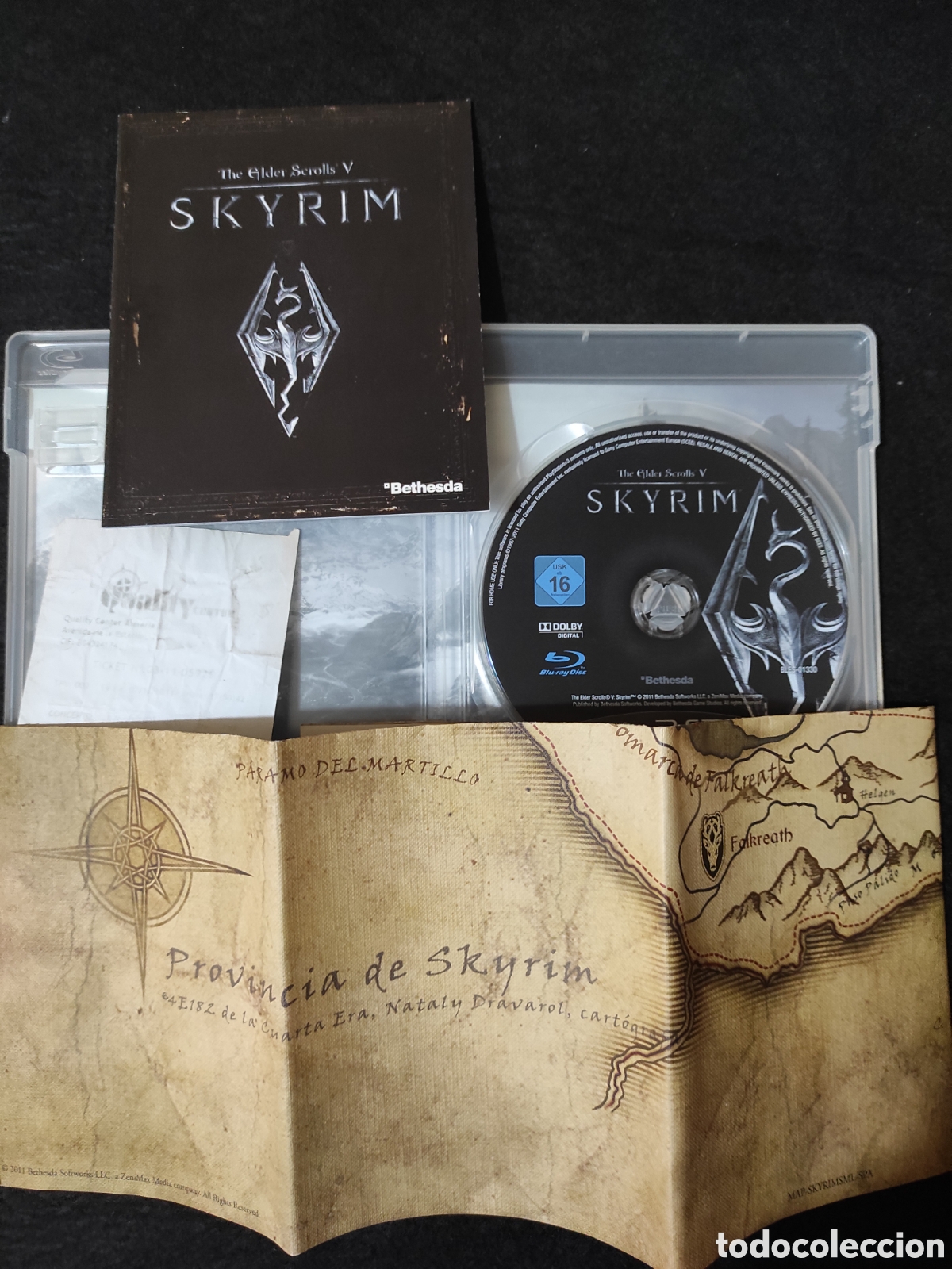 Videojuegos y consolas: Ps3 Skyrim (completo) - Foto 3