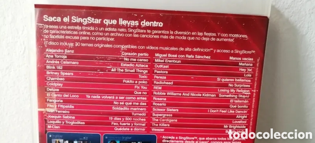 Videojuegos y consolas: PS3 Singstar + Singstore Videojuego - Foto 5