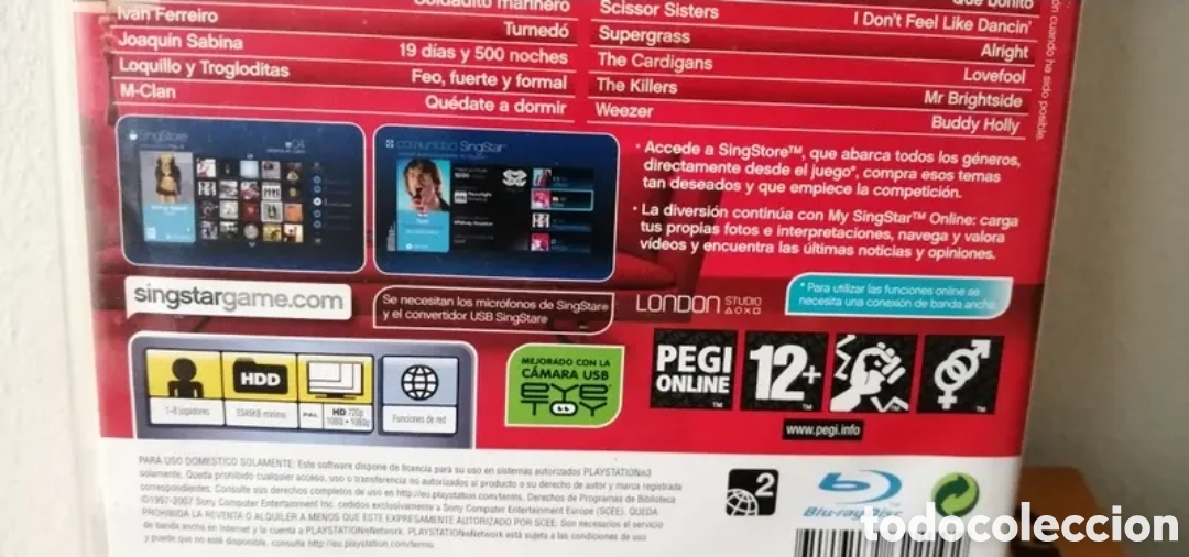 Videojuegos y consolas: PS3 Singstar + Singstore Videojuego - Foto 6