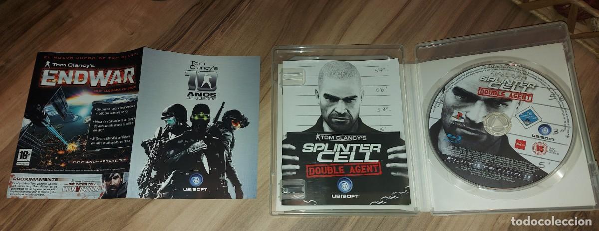 Videojuegos y consolas: TOM CLANCYS SPLINTER CELL Double Agent para PS3 PAL ESPA&Ntilde;A Completo - Foto 3