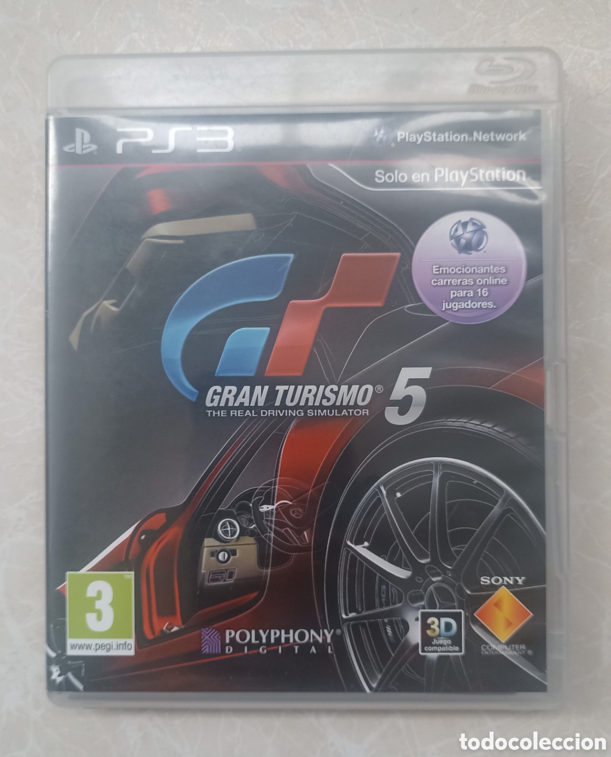 Videojuegos y consolas: GRAN TURISMO 5 - PS3 - Foto 1