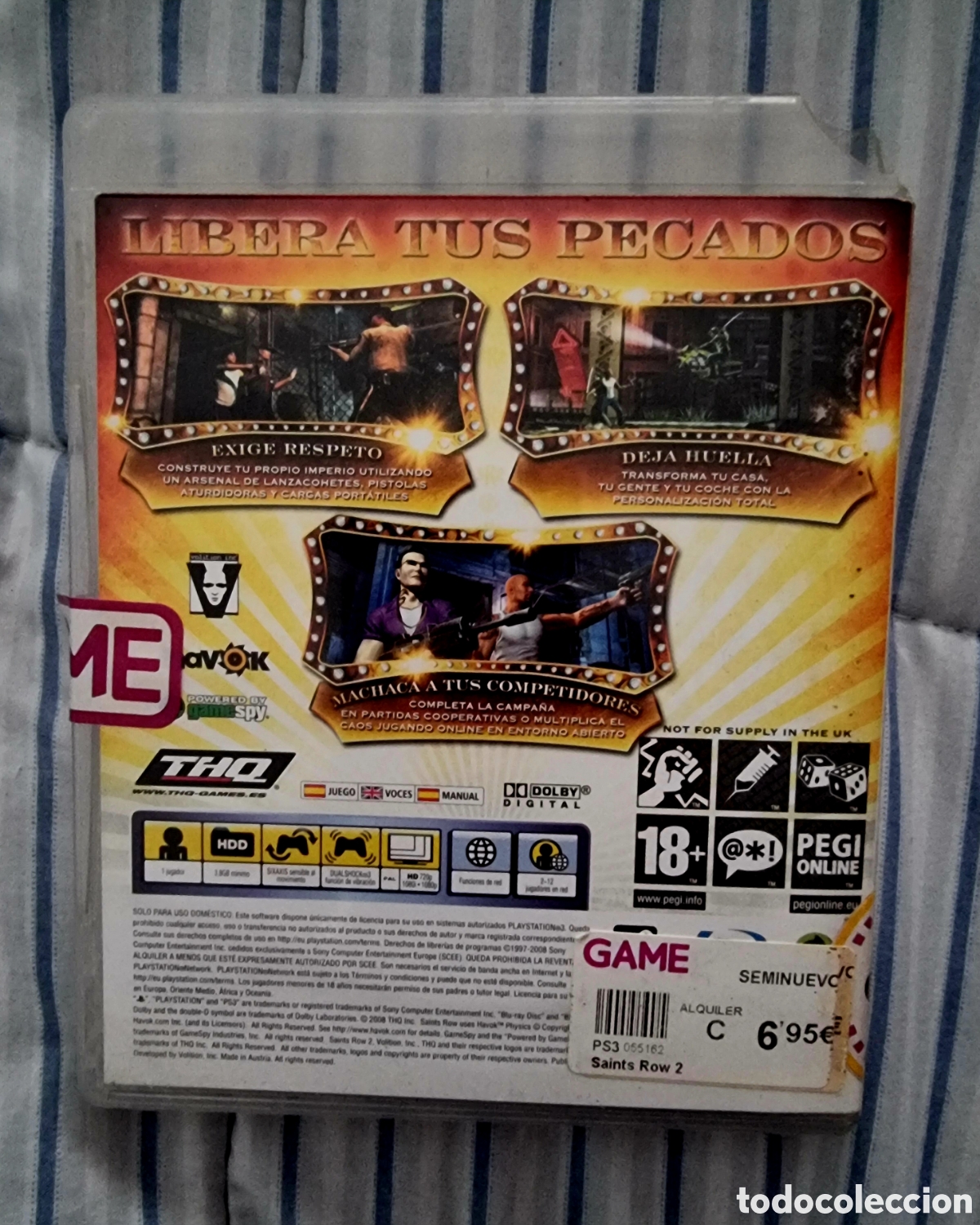 Videojuegos y consolas: SAINTS ROW 2 PS3 PLAYSTATION 3 - Foto 3