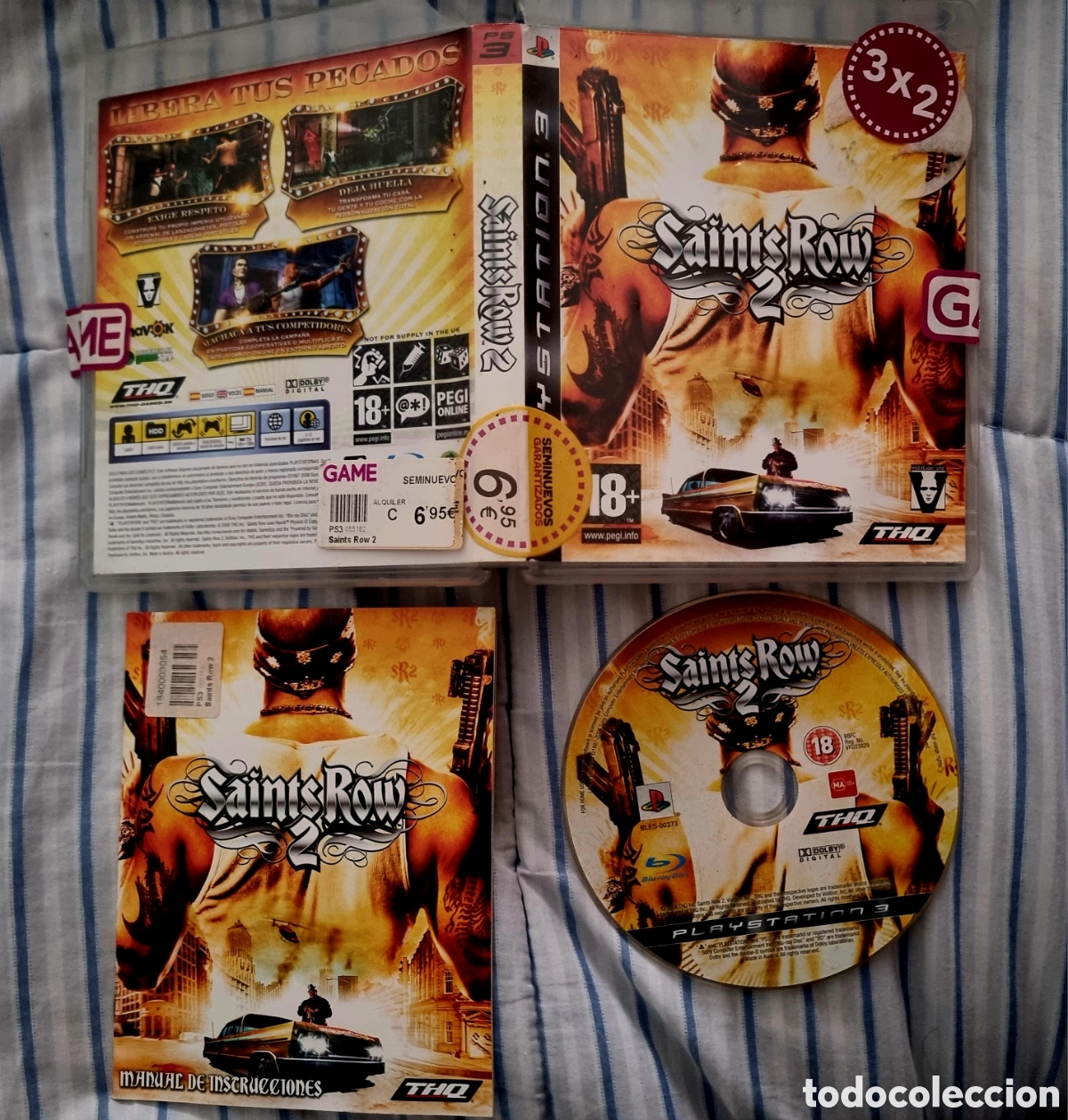 Videojuegos y consolas: SAINTS ROW 2 PS3 PLAYSTATION 3 - Foto 1
