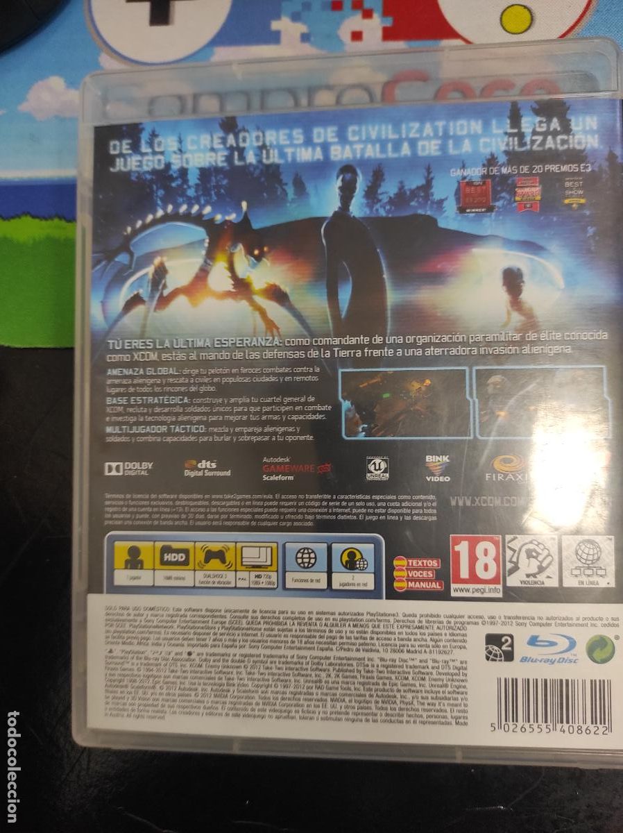 Videojuegos y consolas: XCOM ENEMY UNKNOWN PLAYSTATION 3 PS3 PAL ESPA&Ntilde;A - Foto 2
