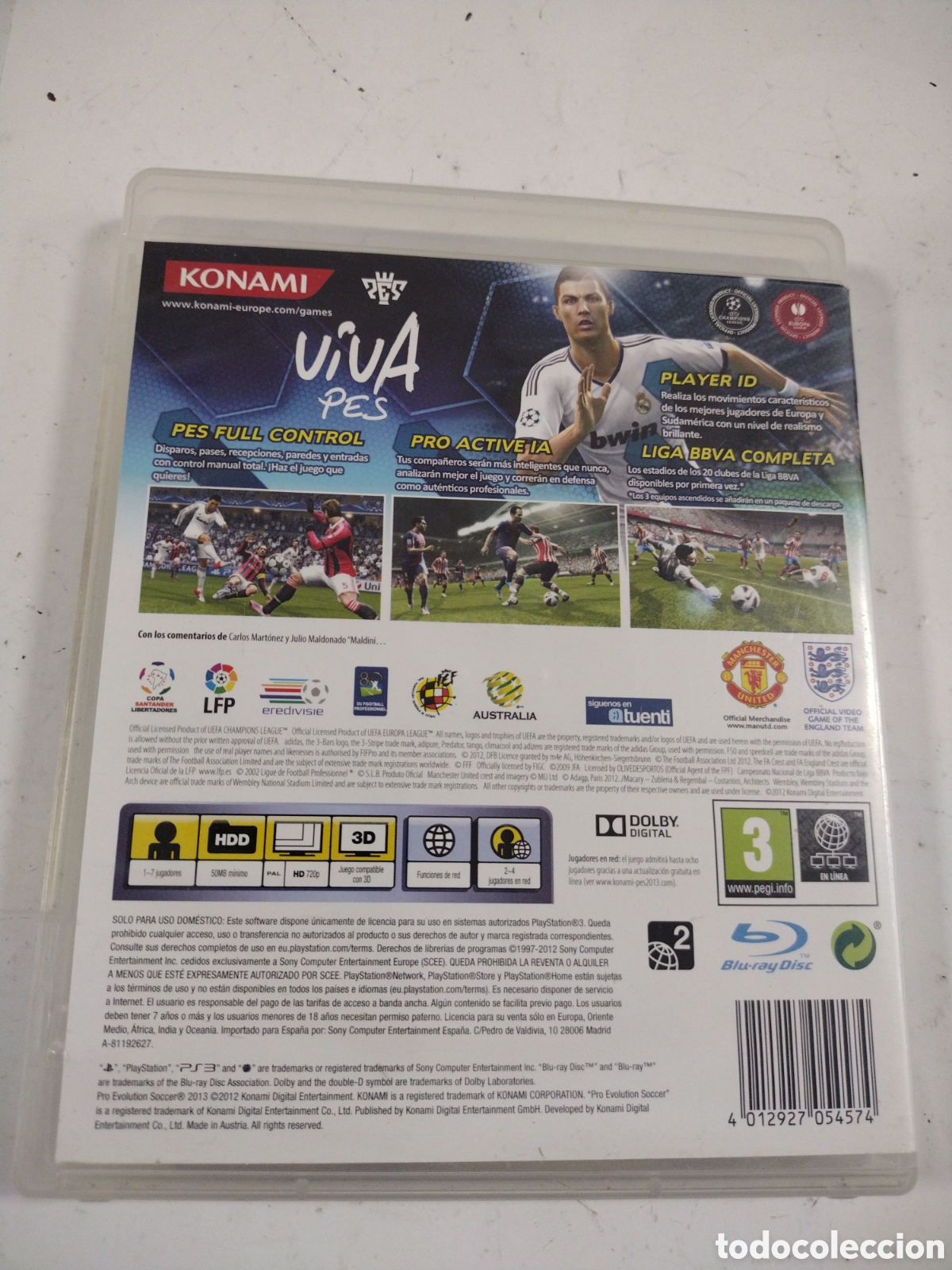 Videojuegos y consolas: PES 2013. PS3 - Foto 2
