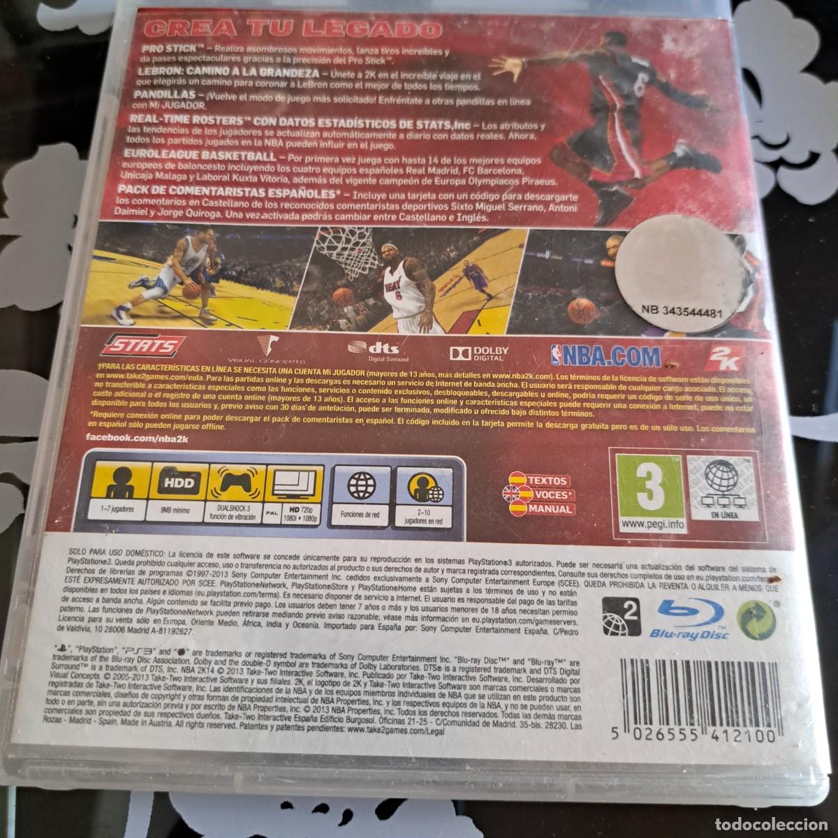 Videojuegos y consolas: NBA2K14. PlayStation PS3 - Foto 2