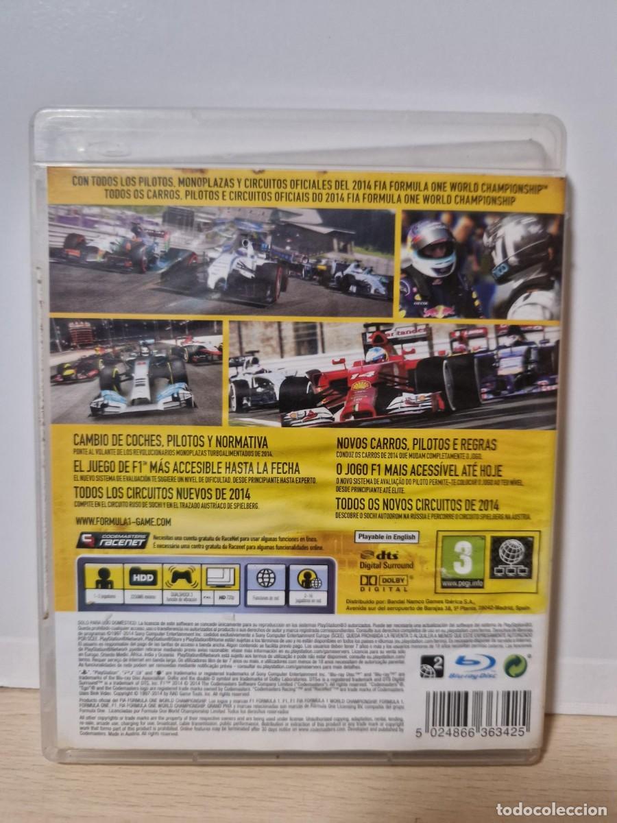 Videojuegos y consolas: Formula 1 2014 PS3 - F&oacute;rmula Uno 2014 PS3 - Foto 2