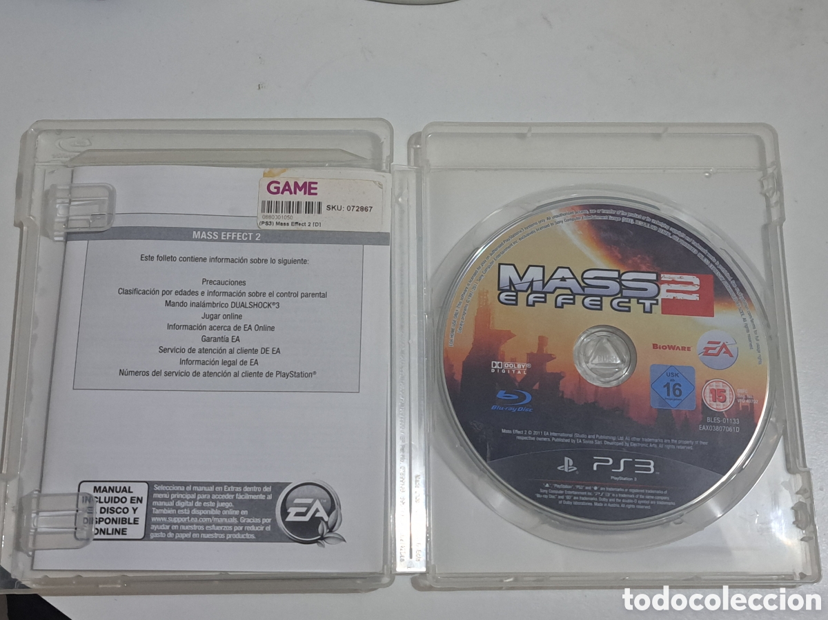 Videojuegos y consolas: JUEGO PS3 MASS EFFECT 2 PLAYSTATION 3 - Foto 3