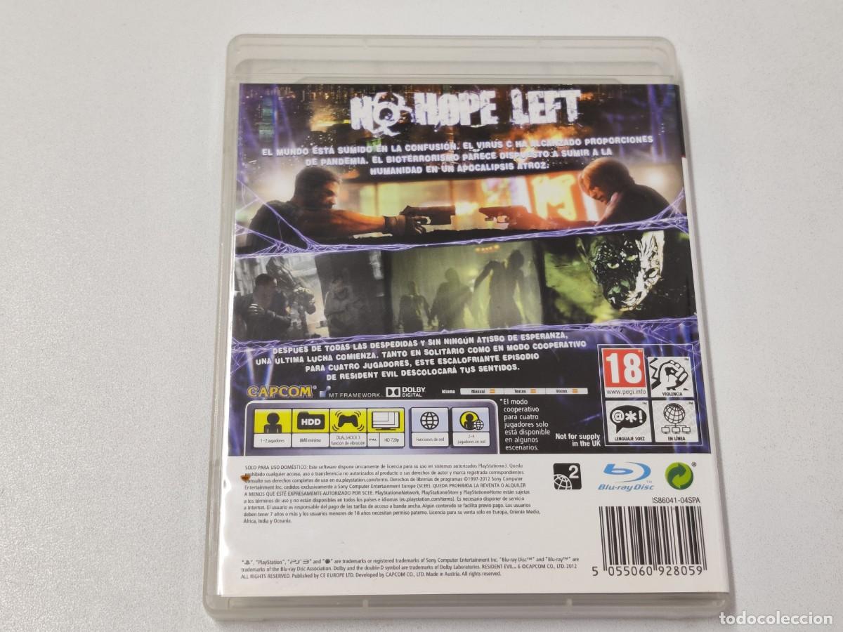 Videojuegos y consolas: RESIDENT EVIL 6 . Playstation 3 - Foto 2