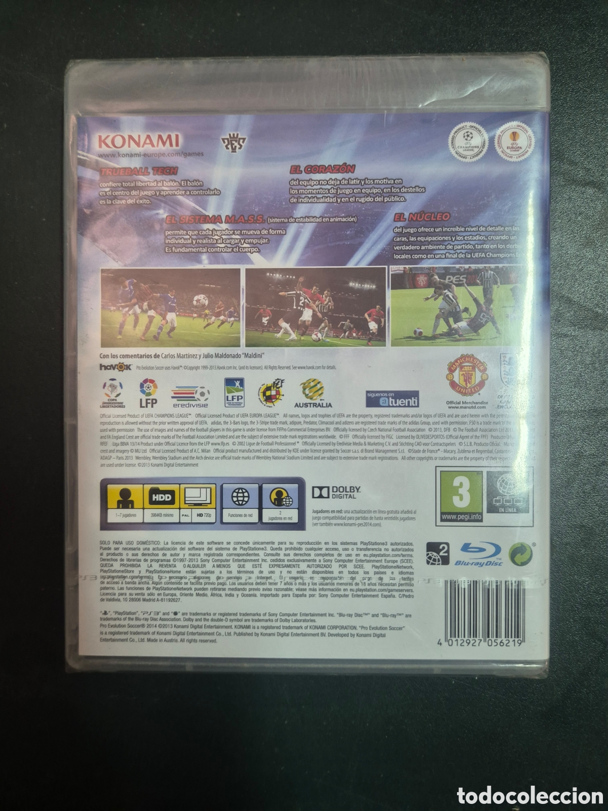 Videojuegos y consolas: PES2014 ps3 PRO EVOLUTION SOCCER PRECINTADO - Foto 2