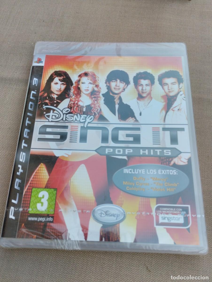 Videojuegos y consolas: Juego PS3 Disney Sing It Pop Hits - Foto 1