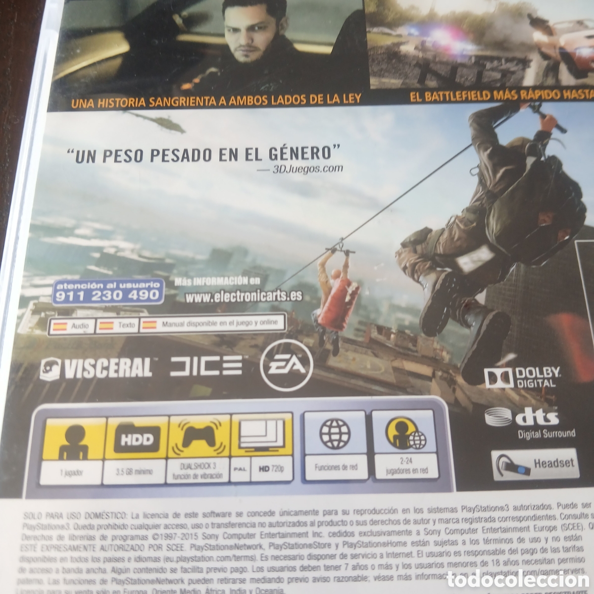 Videojuegos y consolas: Battlefield hardline ps3 - Foto 4