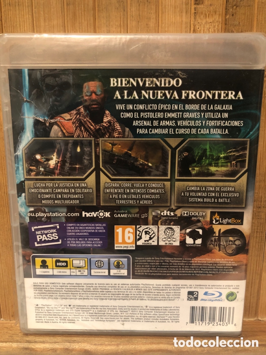 Videojuegos y consolas: STARHAWK ( PAL ESPA&Ntilde;A ) PS3 - Precintado - - Foto 2